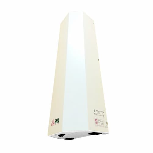 Bactericidal wall-mounted recirculator RBm 2X15